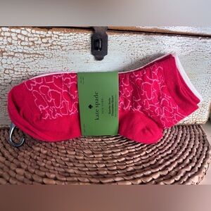 kate spade Vibrant Pink Quarter Socks